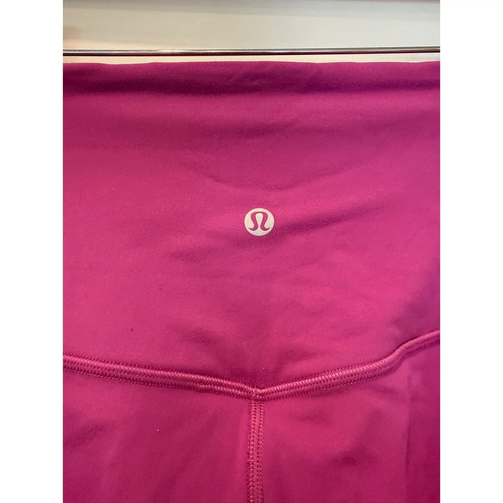 Lululemon Align High-Rise Pant with Pockets 25 Magenta Purple Yoga Leggings